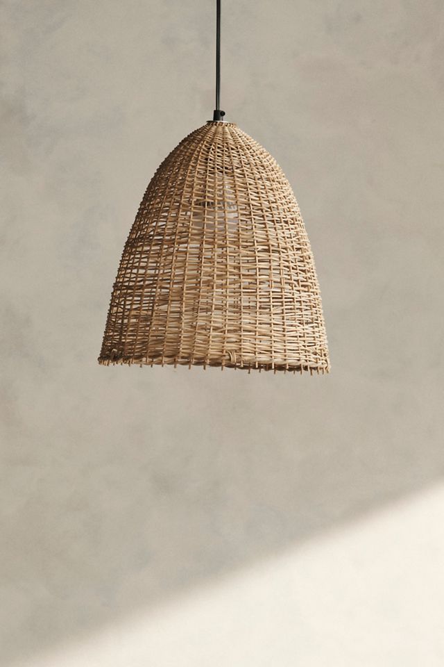 Woven Palm Leaf Pendant #5