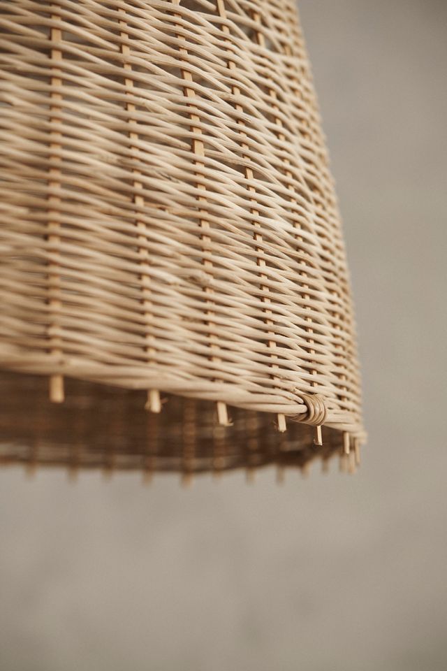 Woven Palm Leaf Pendant #6