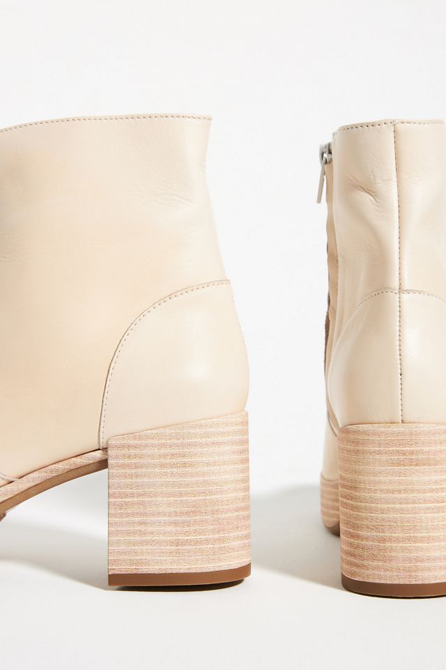By Anthropologie Leather Platform Boots #3