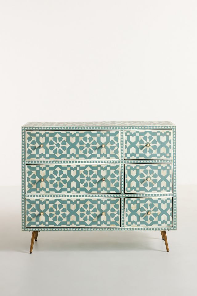 Anthropologie inlay deals dresser