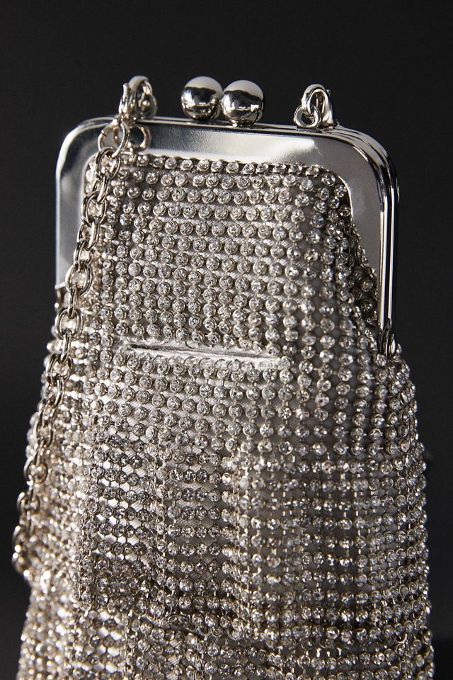 Whiting & Davis Kyra Petite Ruffle Clutch #2