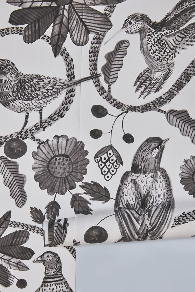 Folkloric Birds Wallpaper #2