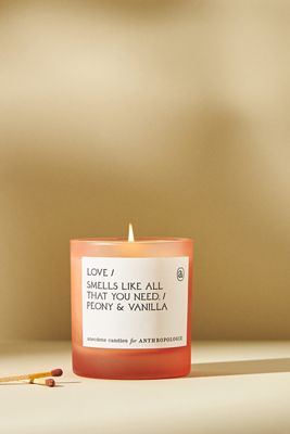 Anecdote Love Glass Jar Candle