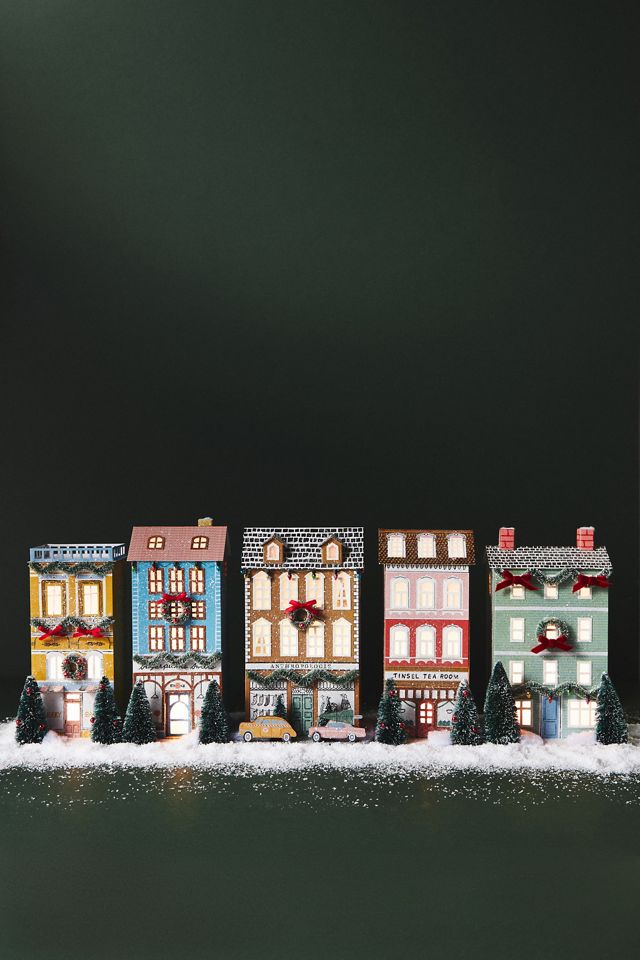 George & Viv Light-Up Tinsel Tea Room #3