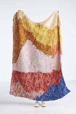 Mountain Wool Throw Blanket