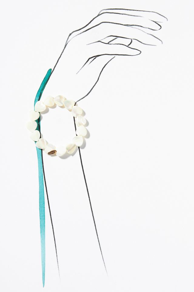 Pearly Heart Bracelet #3
