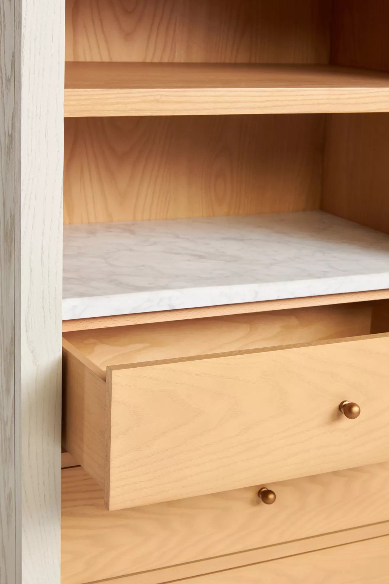 The Fern Marble Top Bookcase | AnthroHome