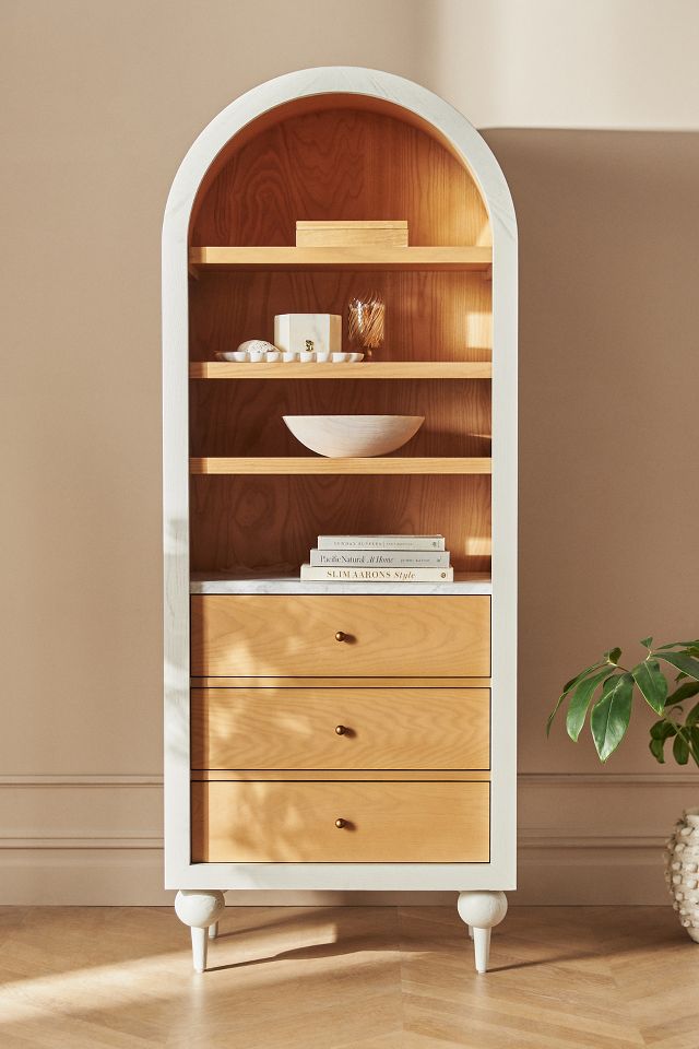 Fern Storage Cabinet by Anthropologie in Black