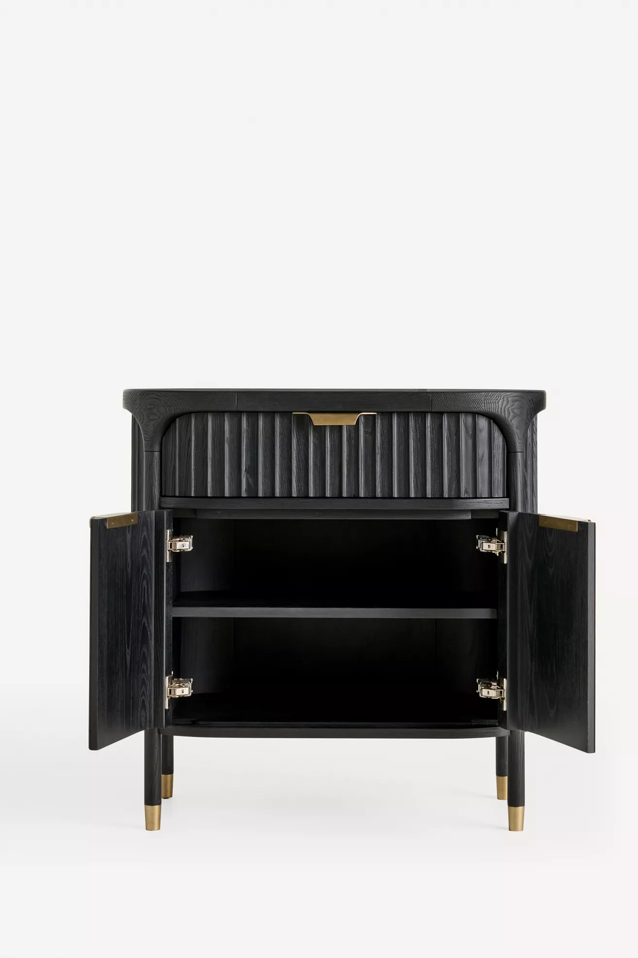 The Isla Fluted-Wood Entryway Cabinet - thumbnail 8