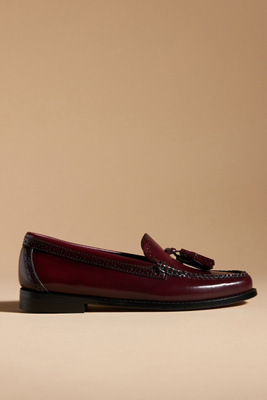 Gh Bass G.h. Bass Estelle Tassel Flats In Purple
