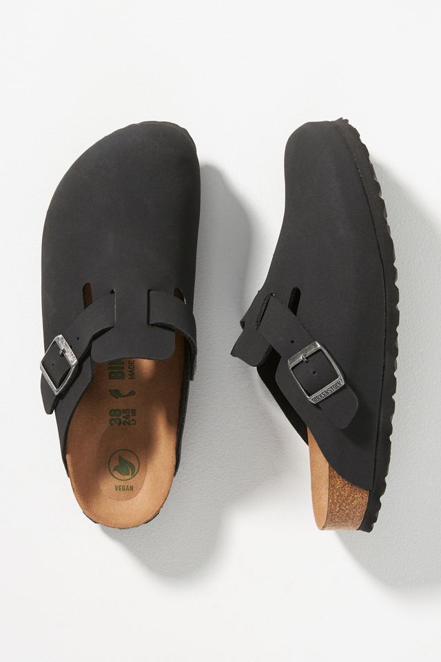 Birkenstock Boston Vegan Flats | Anthropologie