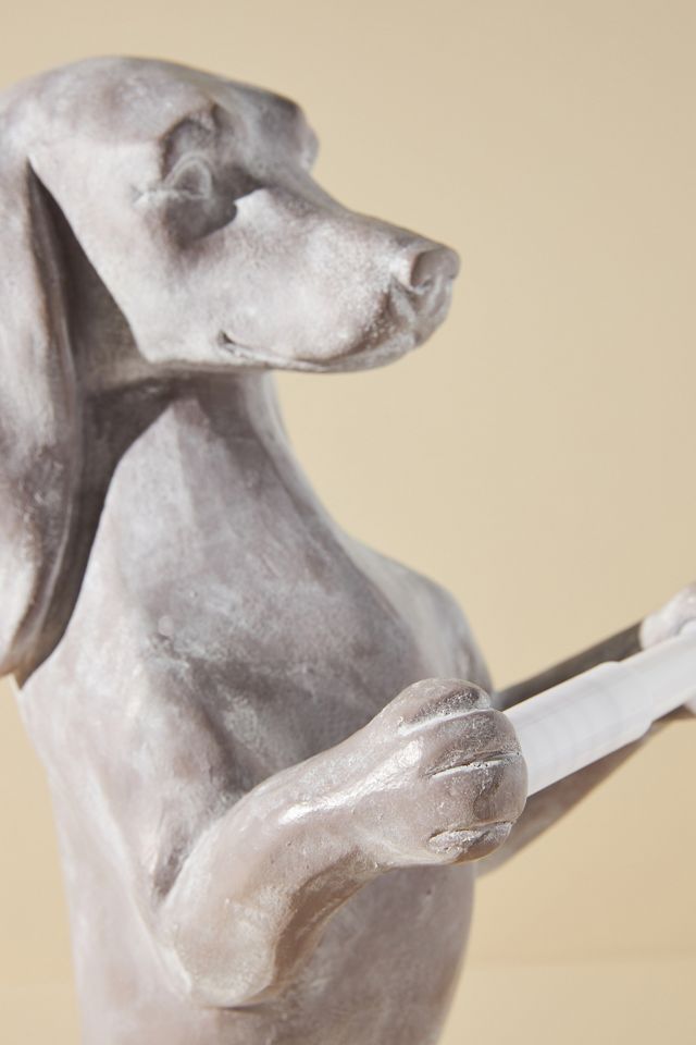 Delightful Dog Standing Toilet Paper Holder #3