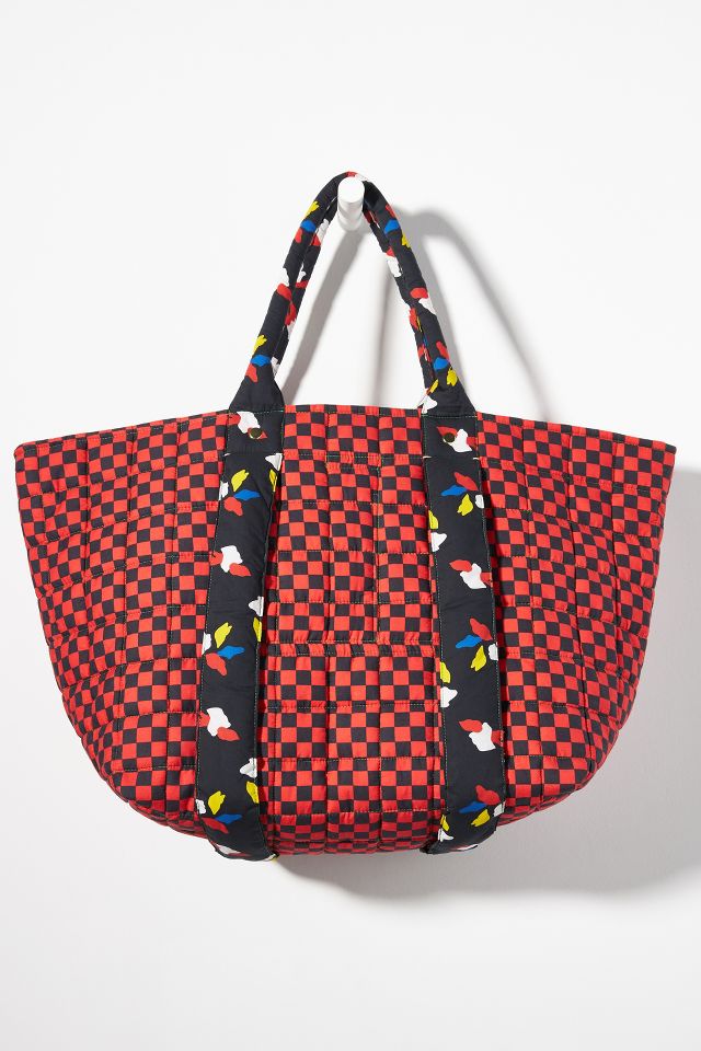 Clare V. Jumbo Tote Maman JE T'aime