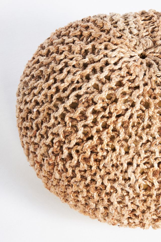 Jute Pouf #1