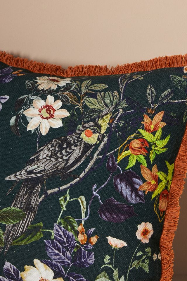 Henrik Cotton Floral Pillow #1
