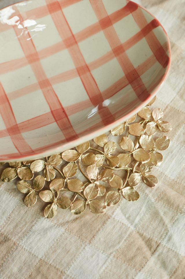 Clover Pewter Trivet #3
