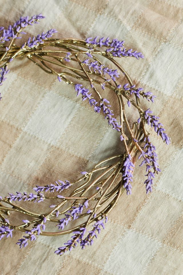 Lavender Pewter Trivet #2