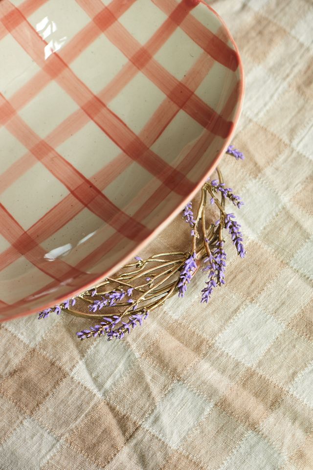 Lavender Pewter Trivet #4