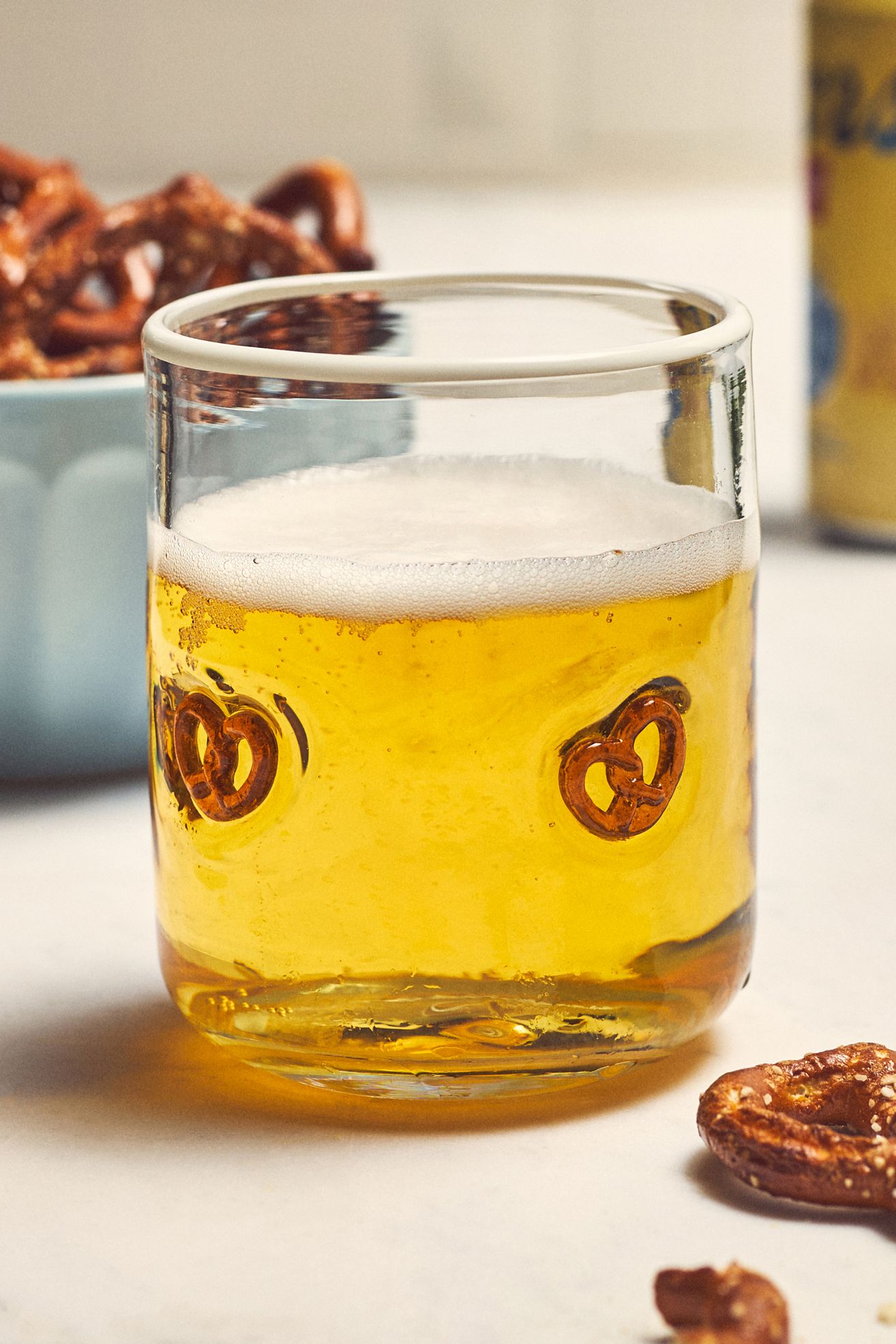 Icon Juice Glass - Pretzel, Standard, One Size