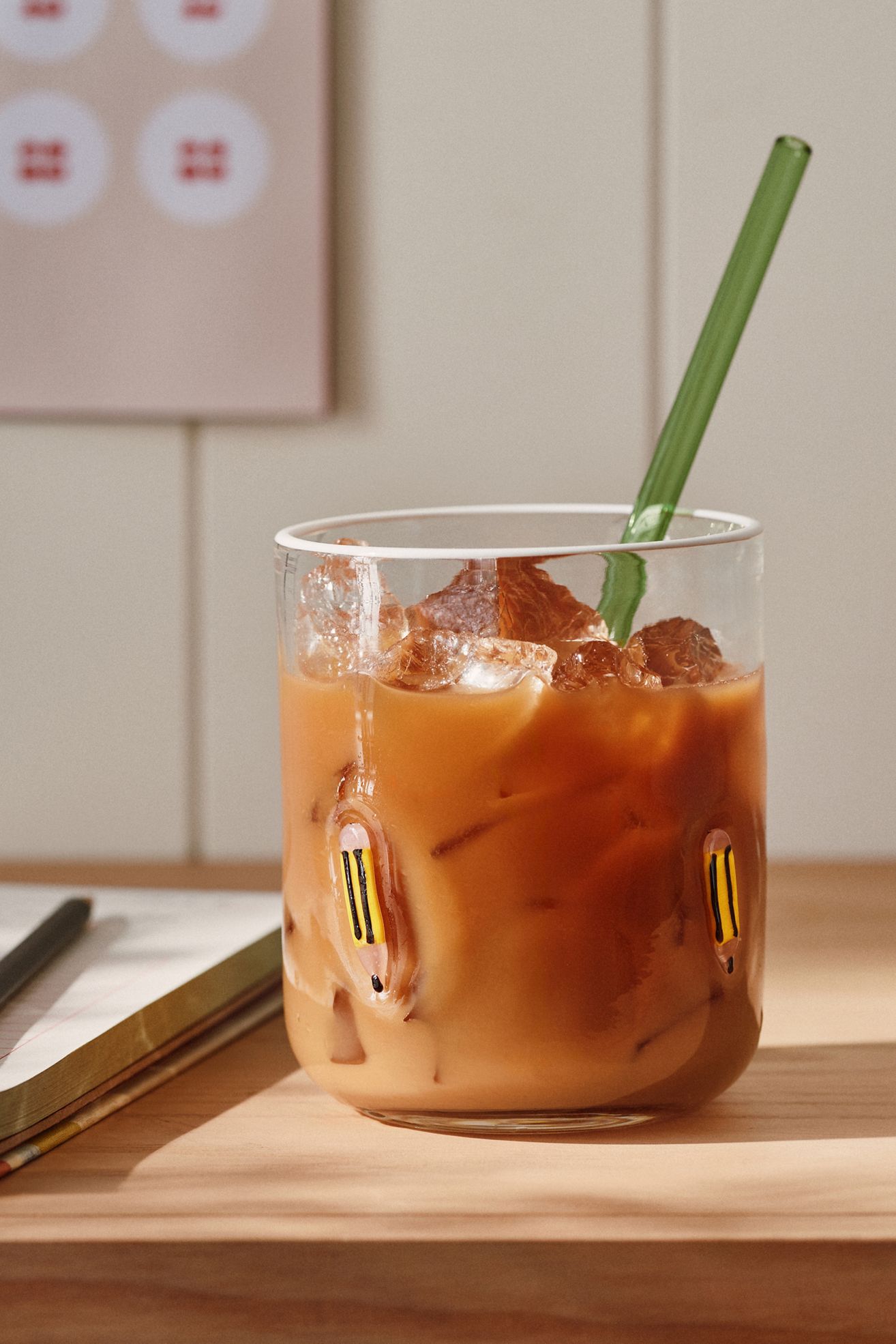 Icon Juice Glass - Pencil, One Size