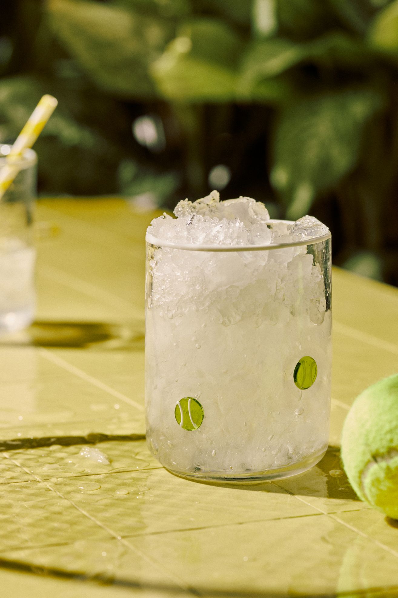 Icon Juice Glass - Tennis, Standard, One Size