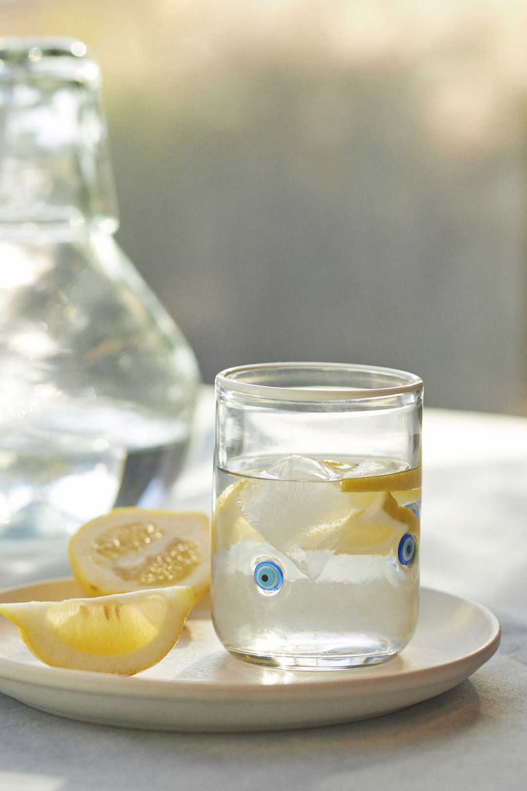 Icon Juice Glass - Evil Eye, One Size