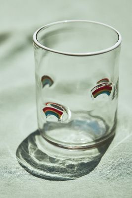 Anthropologie Icon Juice Glasses In Transparent