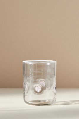 Anthropologie Icon Juice Glasses In Pink