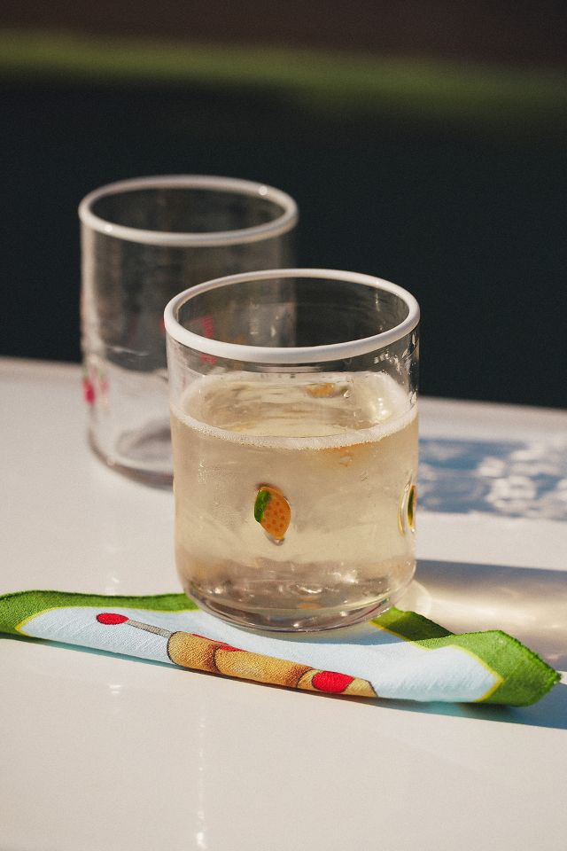 Icon Juice Glasses - Lemon
