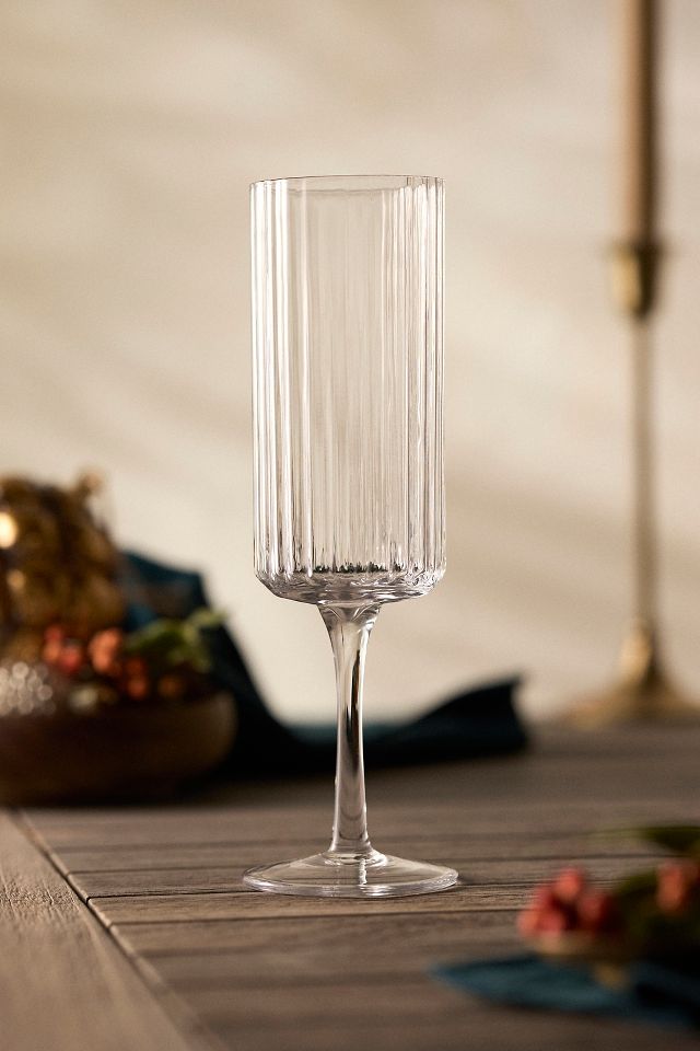 Sparkling deals wine flutes