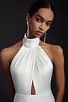 Jenny by Jenny Yoo Nicola Cutout Halter Fit & Flare Wedding Gown  #3