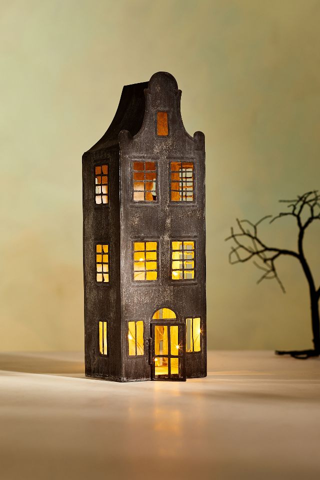 Anthropopogie Terrain Sold outlet Out Concordville Spooky Village Half House Wide New