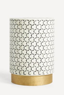 Shop Anthropologie Targua Inlay Side Table