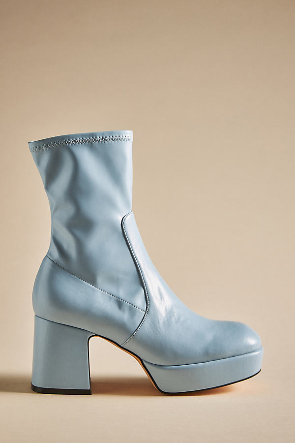 Silent D Otto Booties In Blue