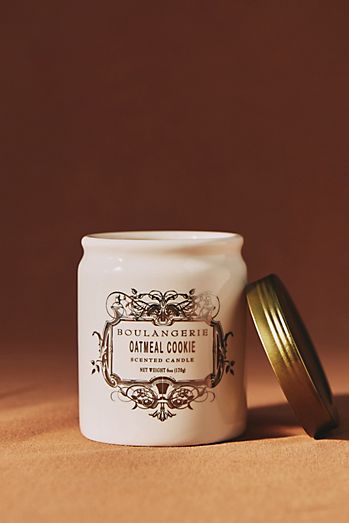 Boulangerie Oatmeal Cookie Jar Candle