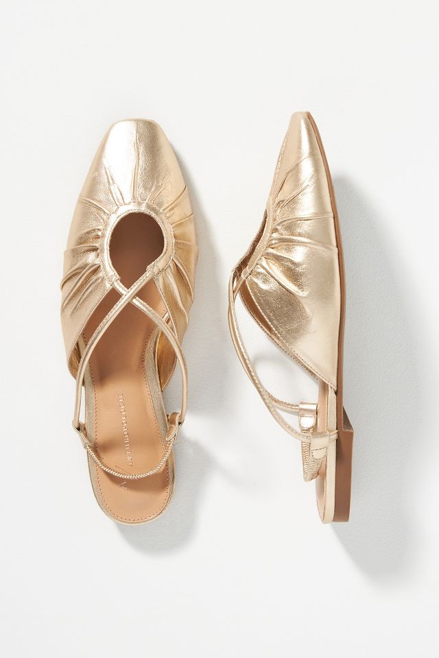 Maeve Strappy Flats | Anthropologie