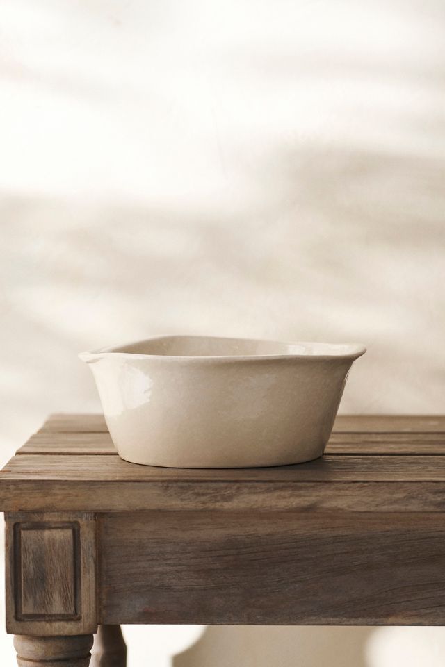 Organic Edge Ceramic Bowl Planter #2