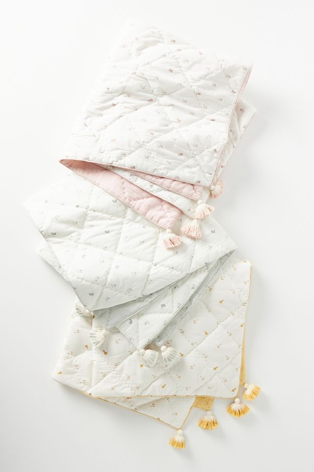 Baby Animal Nursery Blanket #1