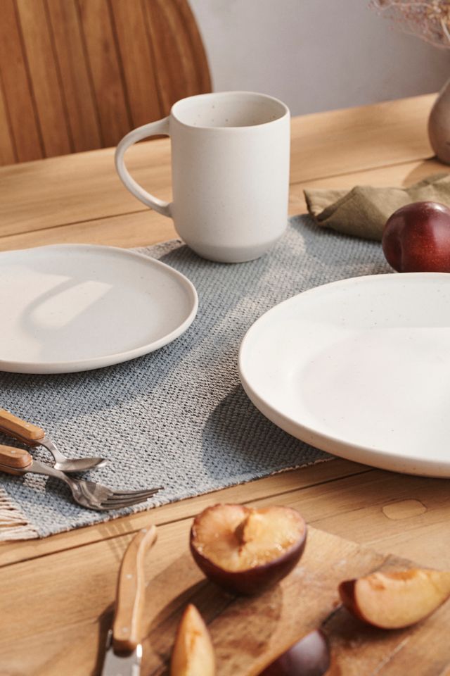 White Stoneware Mug #1