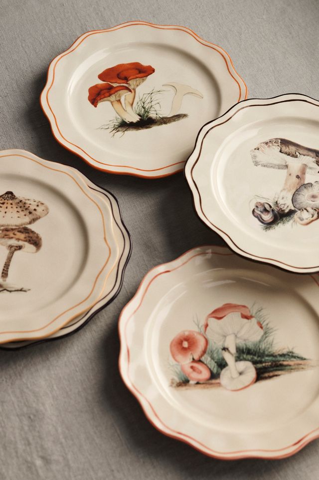 Mushroom Ceramic Plate #2