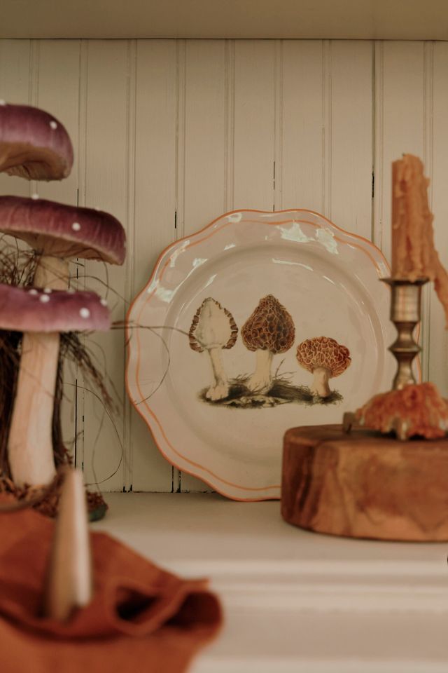 Mushroom Ceramic Plate #3