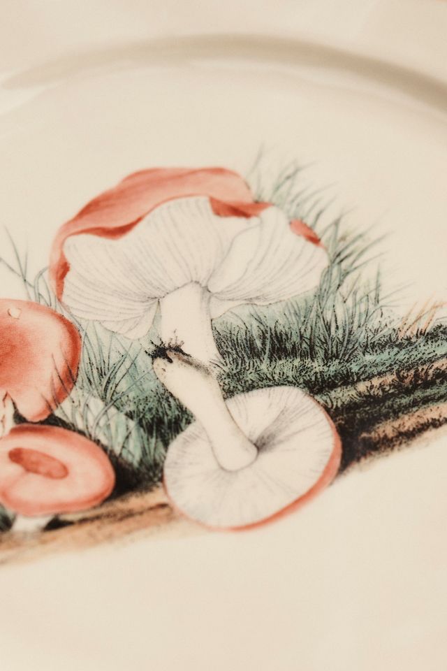 Mushroom Ceramic Plate #1