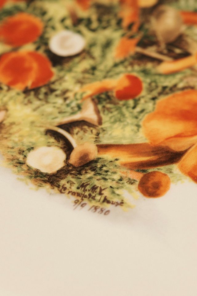 Mushroom Ceramic Serving Platter #1