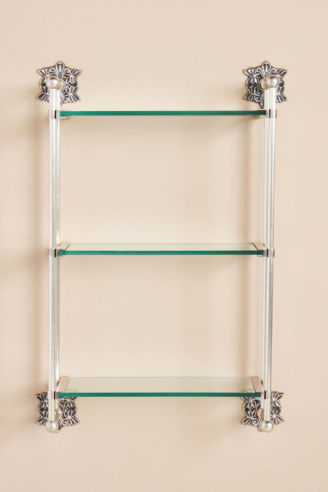 Primrose Bath Shelf by Anthropologie in Silver