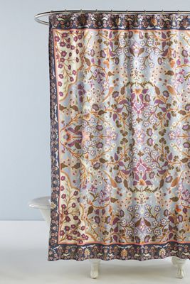 Pippa Organic Cotton Shower Curtain
