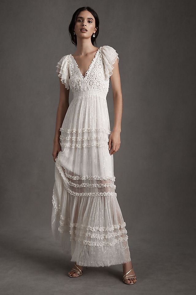free people wedding dress unveil new boho-inspired collection this head Free People Bali Vienna maxi
