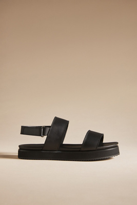 Nisolo Go-to Flatform Sandal In Grey
