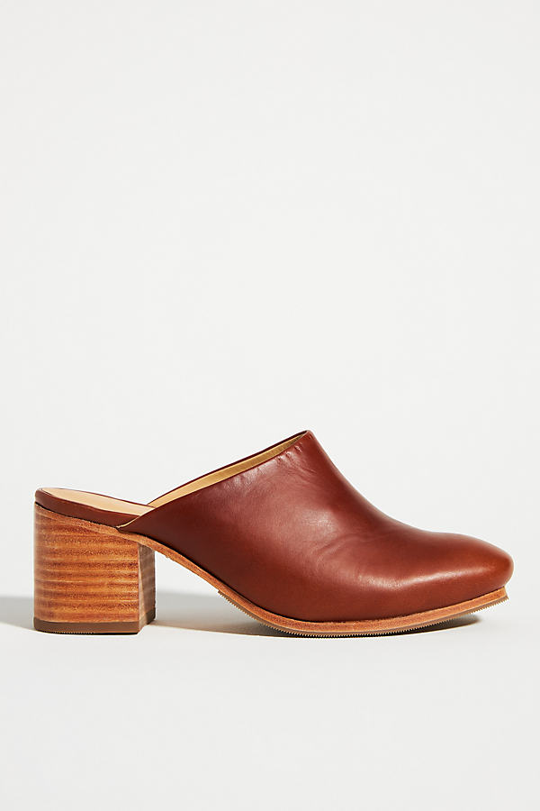 Shop Nisolo All-day Heeled Mules In Multicolor