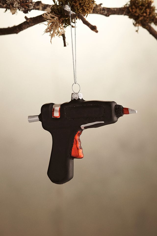 Glue Gun Glass Ornament Anthropologie