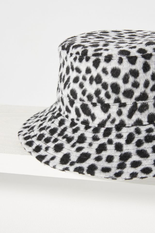 Animal-Print Bucket Hat | Anthropologie